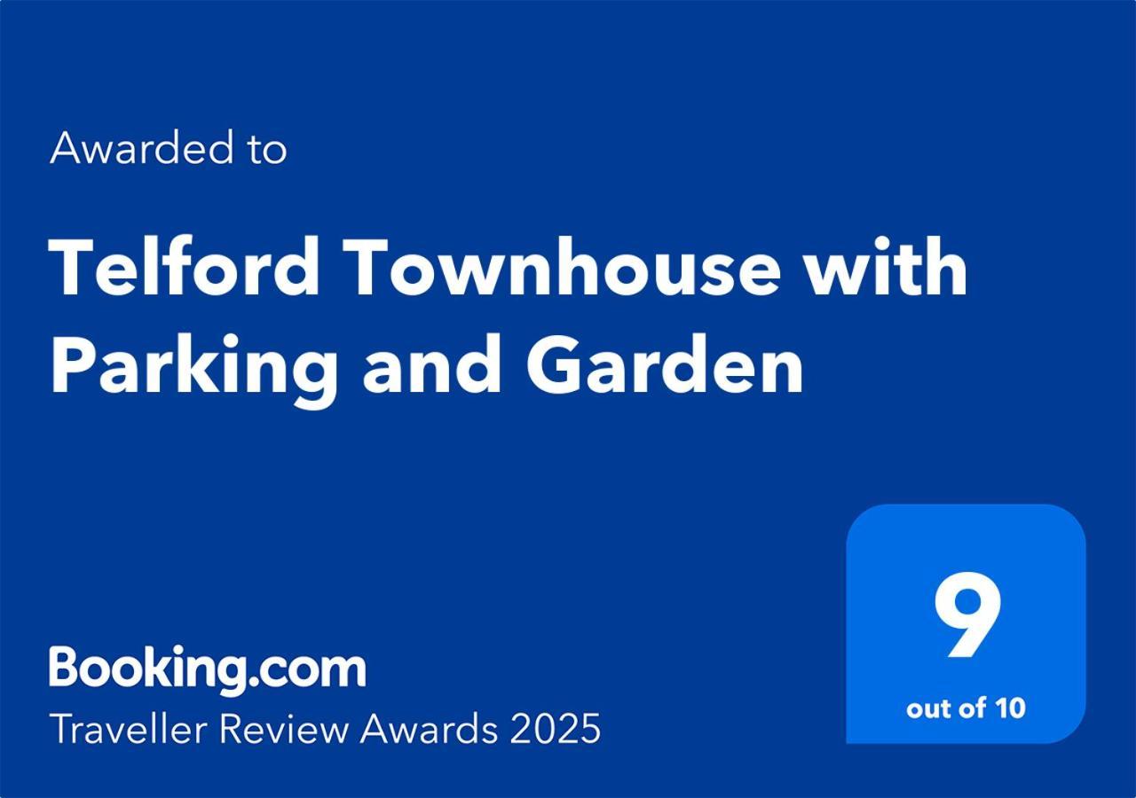 Telford Townhouse With Parking And Garden Villa Exterior photo